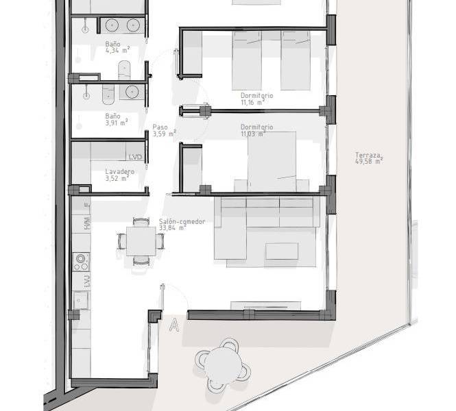 Nueva construcción  - Apartamento - Águilas - Playa del Hornillo