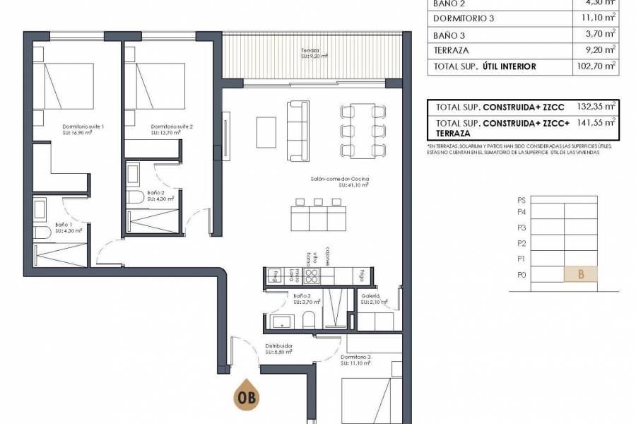 Nueva construcción  - Apartamento - Guardamar del Segura - Pueblo