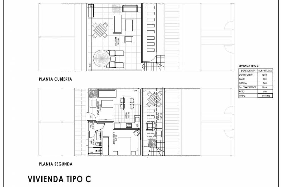 Nueva construcción  - Atico - Vera - Vera Playa
