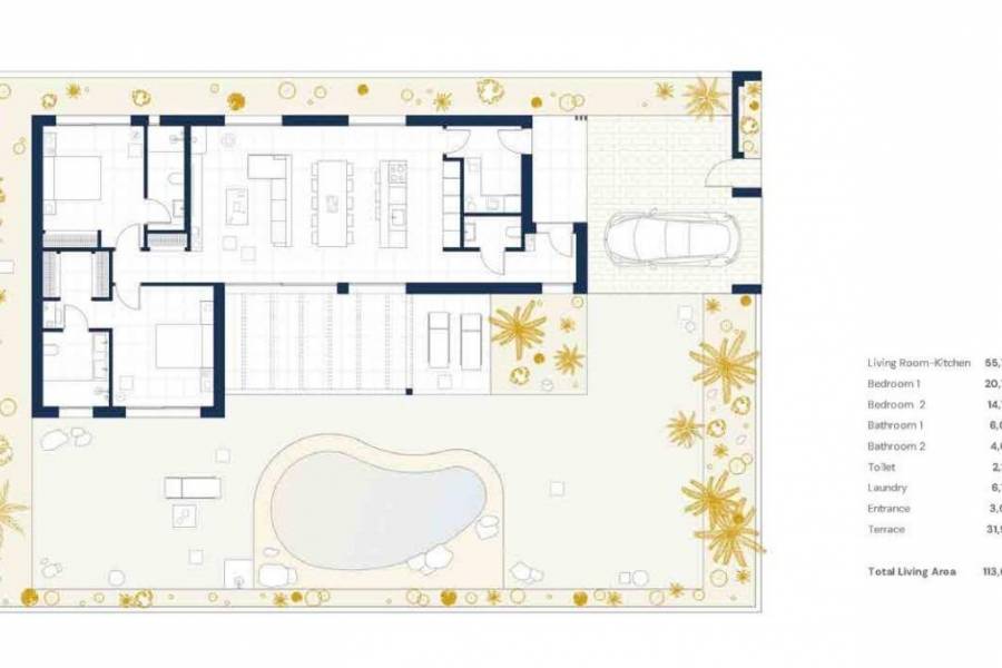 New Build - Detached - Baños y Mendigo - Altaona Golf
