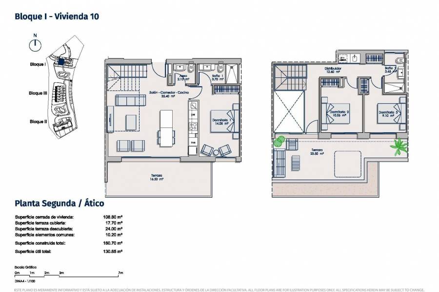 Nueva construcción  - Atico - Finestrat - Sierra Cortina