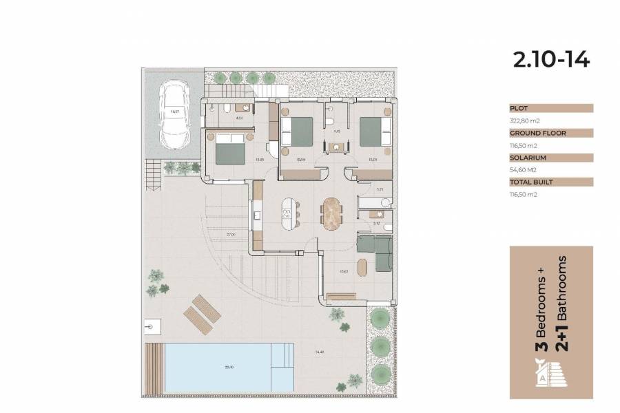 New Build - Detached - Algorfa - La Finca Golf Resort