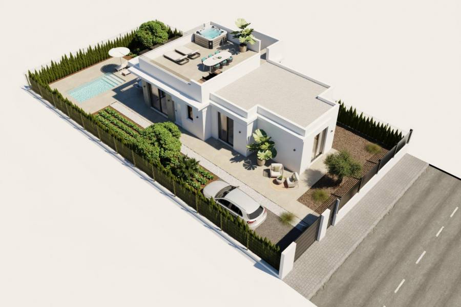 Nieuwbouw - Detached - Fuente Álamo - Hacienda Del Álamo Golf