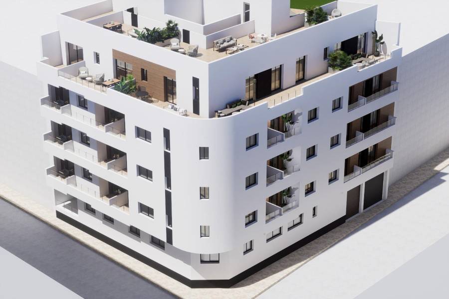 Nieuwbouw - Penthouse - Torrevieja - pueblo