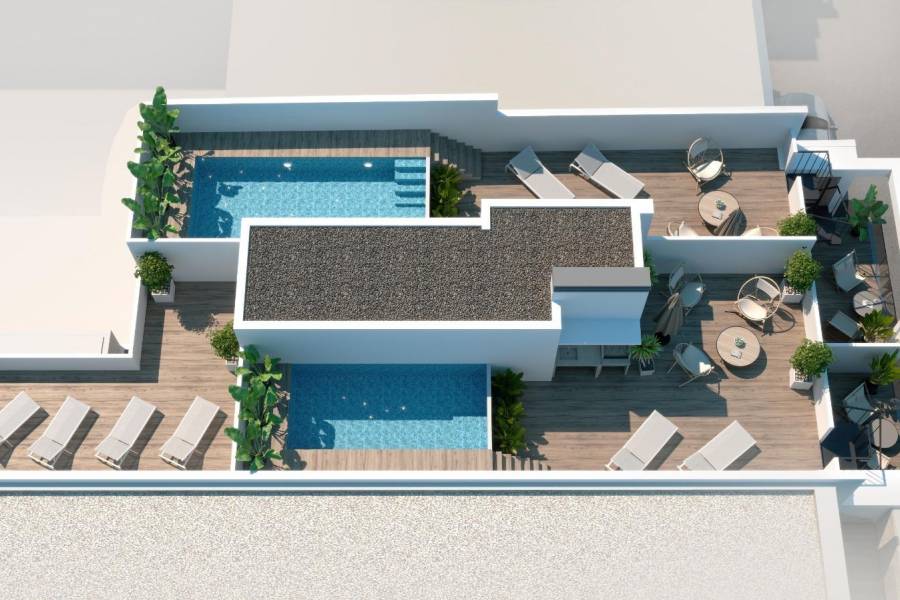 Nueva construcción  - Atico - Torrevieja - Playa de El Cura