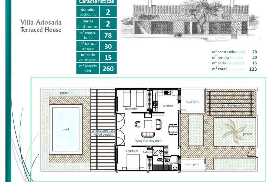 Nueva construcción  - Adosado - Sucina - Peraleja Golf