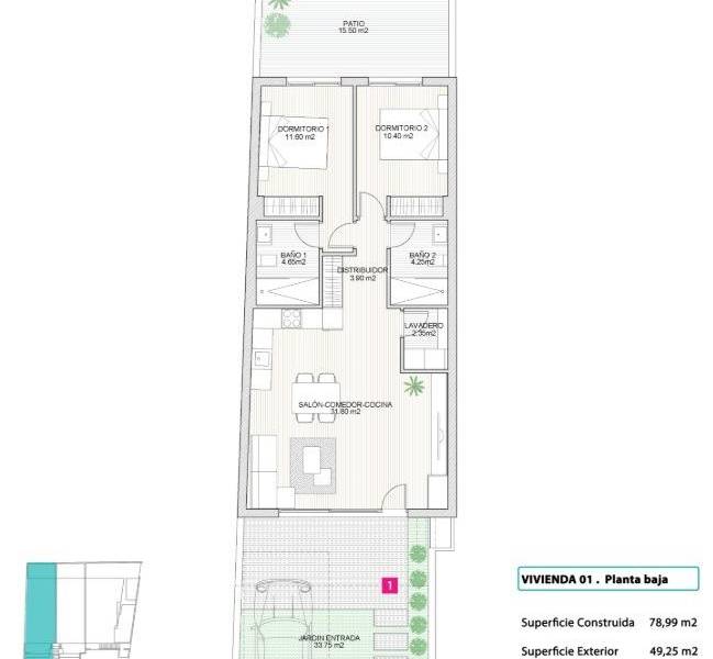 Nieuwbouw - Appartement - San Pedro del Pinatar - San Javier