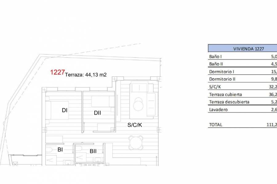 New Build - Apartment - San Miguel de Salinas - Pueblo