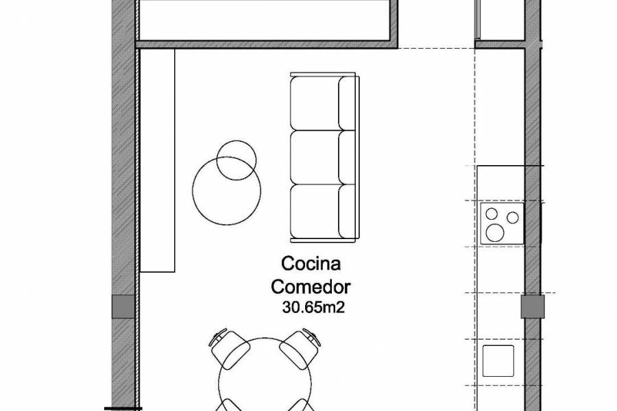Nueva construcción  - Apartamento - Torrevieja - Playa Los Naufragos