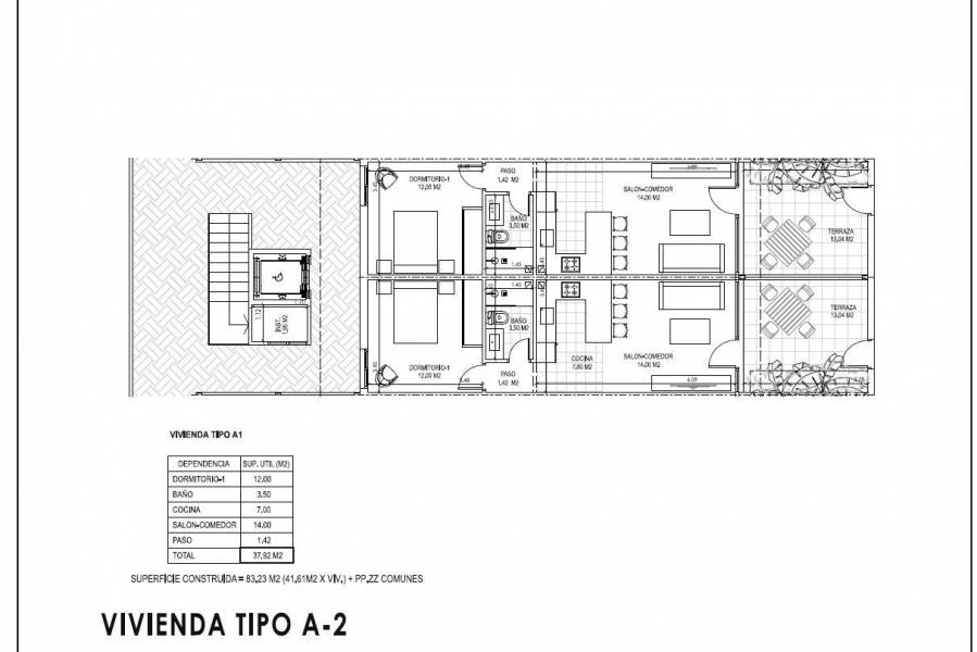Nueva construcción  - Apartamento - Vera - Vera Playa