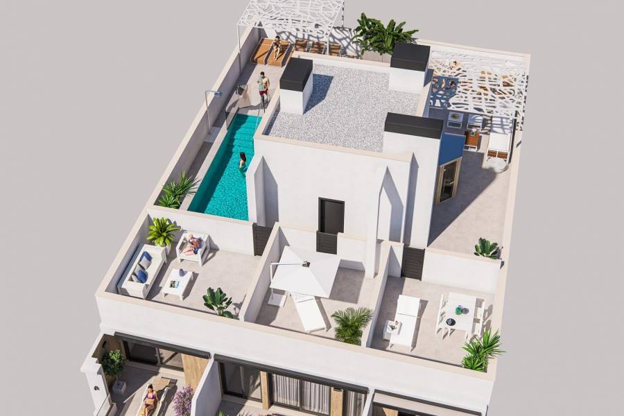 New Build - Apartment - Torrevieja - Playa de El Cura