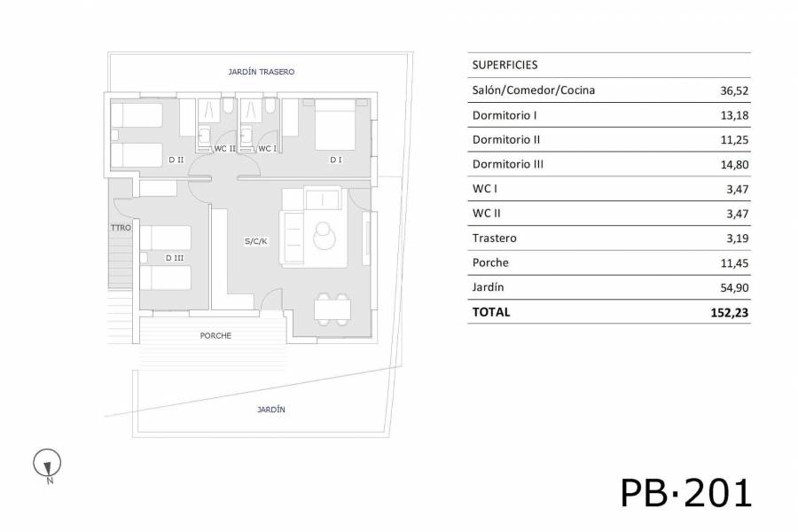 New Build - Apartment - San Miguel de Salinas - Pueblo