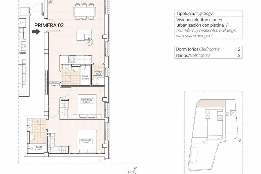 Nueva construcción  - Apartamento - Hondón de las Nieves - Pueblo