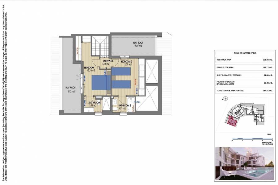 Nieuwbouw - Appartement - Jávea Xàbia - Cala Blanca