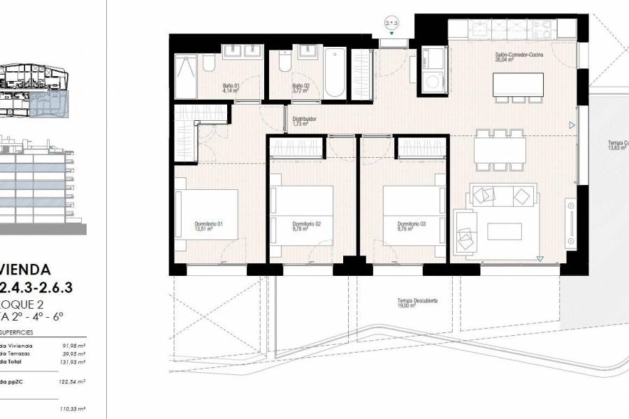 New Build - Apartment - Villajoyosa - Playa del Torres