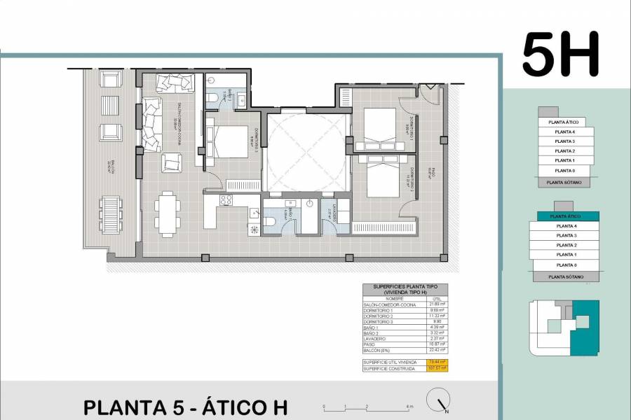 Nueva construcción  - Atico - Torrevieja - El acequión