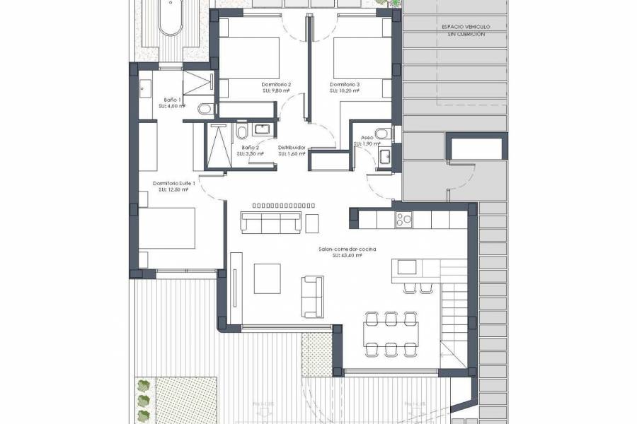 New Build - Detached - Los Alcázares - Serena Golf