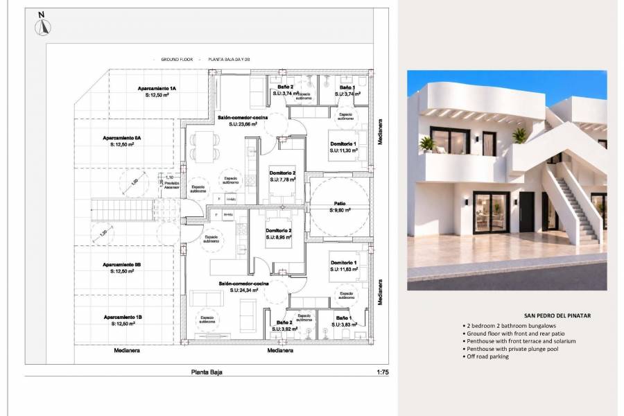 Nieuwbouw - Appartement - San Pedro del Pinatar - Los Peñascos