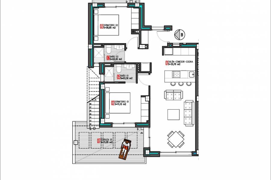 New Build - Penthouse - Torrevieja - Aguas Nuevas