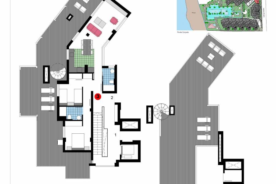 Nueva construcción  - Atico - Denia - L´Estanyó (Marinas)