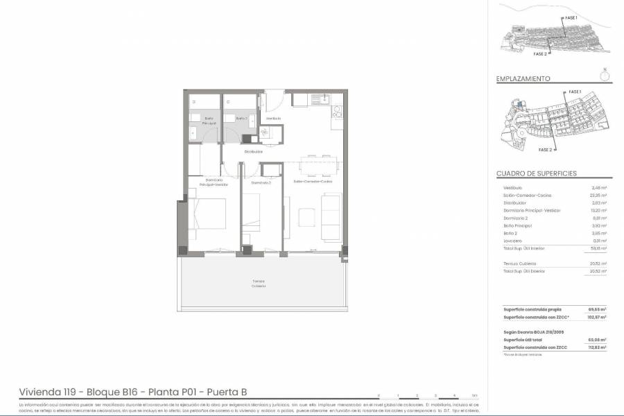 Nieuwbouw - Appartement - Mojacar - Playa Macenas (Mojácar)