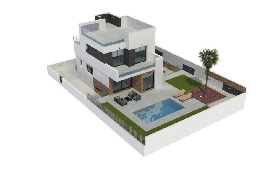 Nieuwbouw - Detached - La Nucía - Urb. Don Mar