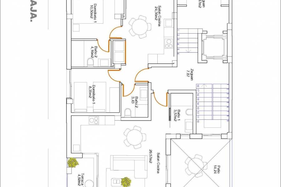 Nueva construcción  - Apartamento - Guardamar del Segura - Pueblo