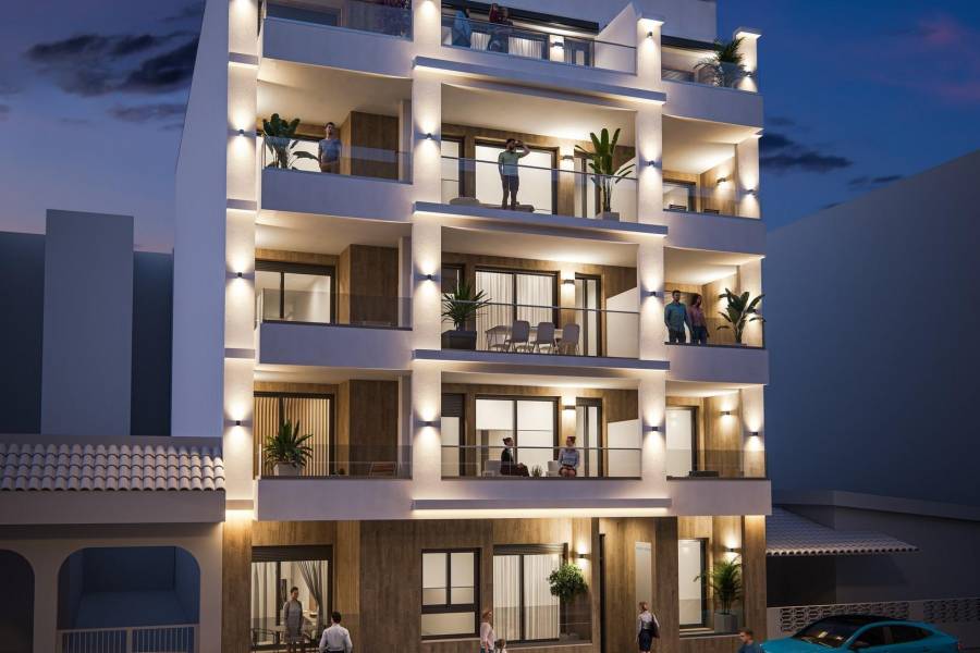 Nieuwbouw - Appartement - Torrevieja - Playa de El Cura