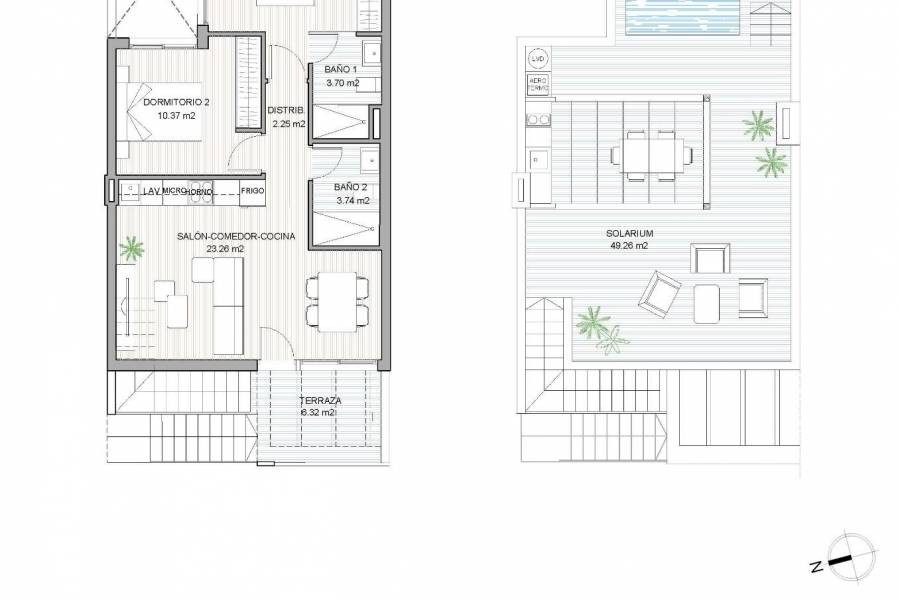 Nieuwbouw - Appartement - San Pedro del Pinatar - El Salero