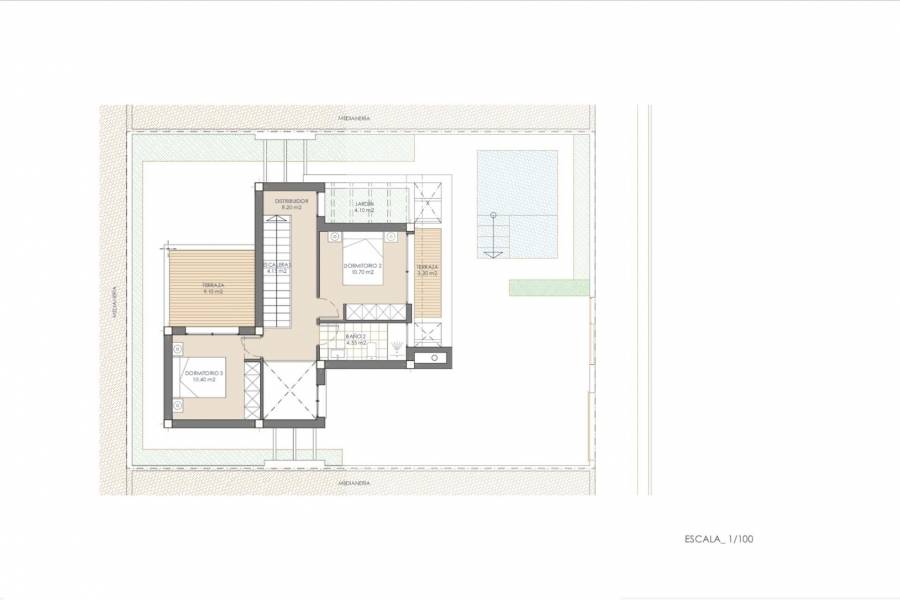 Nieuwbouw - Detached - San Juan de los Terreros - Las Mimosas