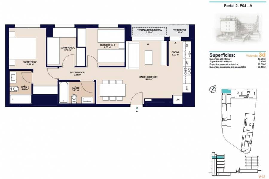 New Build - Penthouse - Alicante - San Agustín