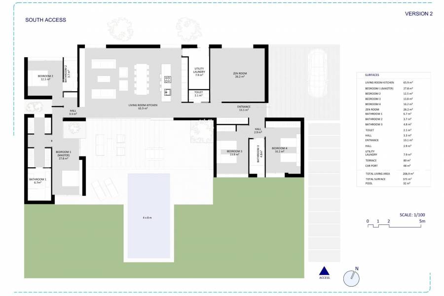 New Build - Detached - Baños y Mendigo - Altaona Golf