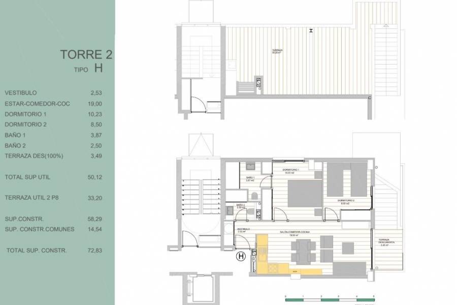 Nieuwbouw - Penthouse - Guardamar del Segura - Avda del Puerto