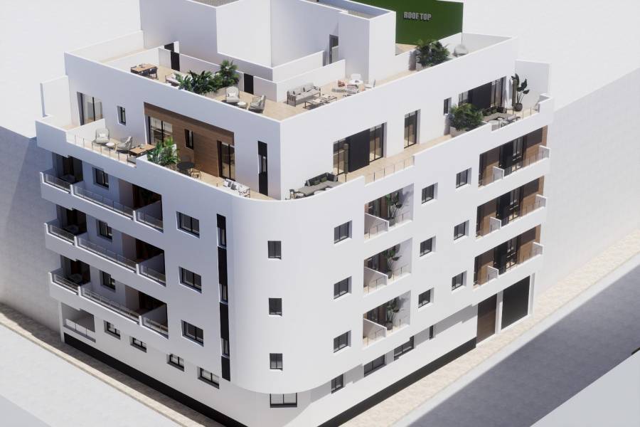 Nieuwbouw - Appartement - Torrevieja - pueblo