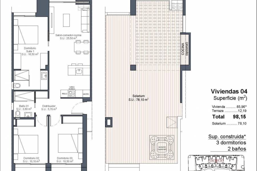 Nieuwbouw - Appartement - Ciudad Quesada - Lo Marabú