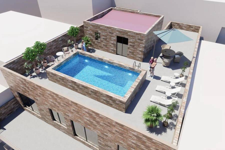 Nieuwbouw - Appartement - Torrevieja - Playa El Acequión