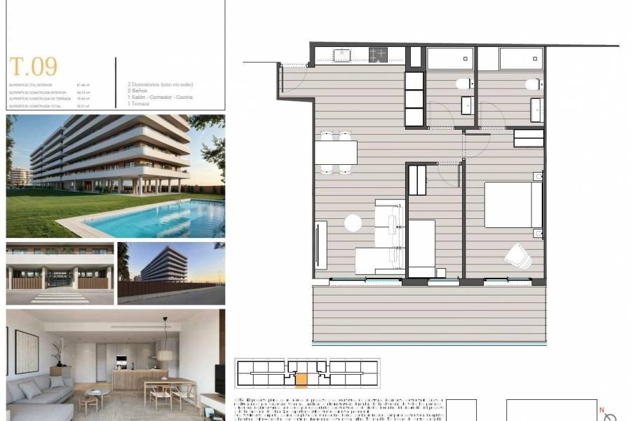 Nueva construcción  - Apartamento - Moncofa - Playa de Moncofa