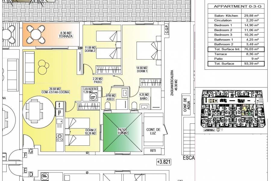 Nieuwbouw - Appartement - San Miguel de Salinas - Pueblo