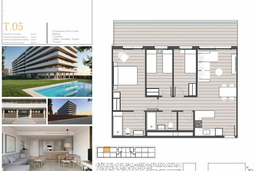 Nueva construcción  - Apartamento - Moncofa - Playa de Moncofa