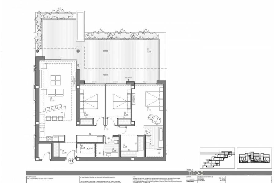 Nieuwbouw - Penthouse - Denia - La Sella