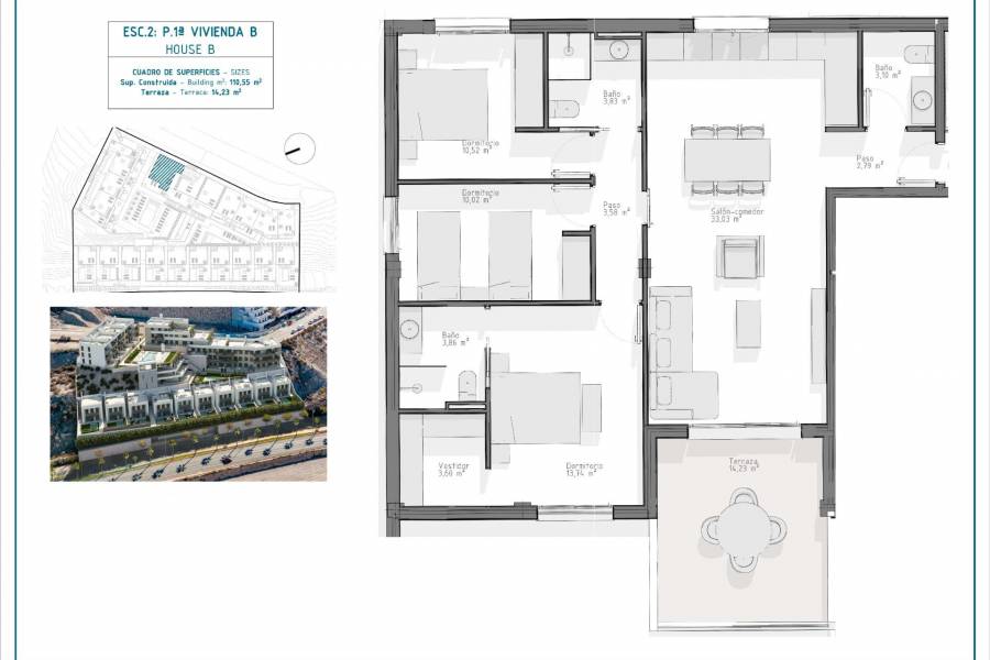 Nueva construcción  - Apartamento - Águilas - El Hornillo