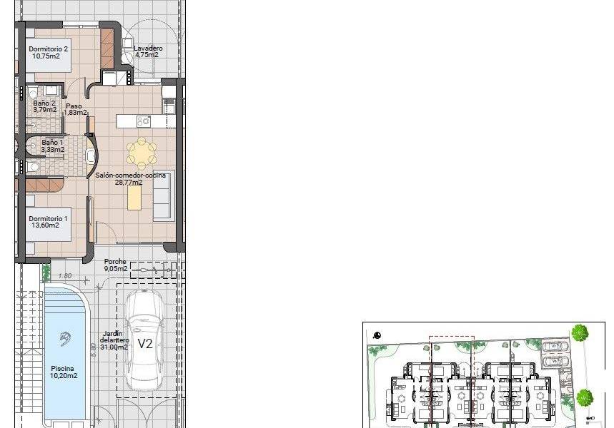 Nieuwbouw - Appartement - Pilar de la Horadada - pueblo