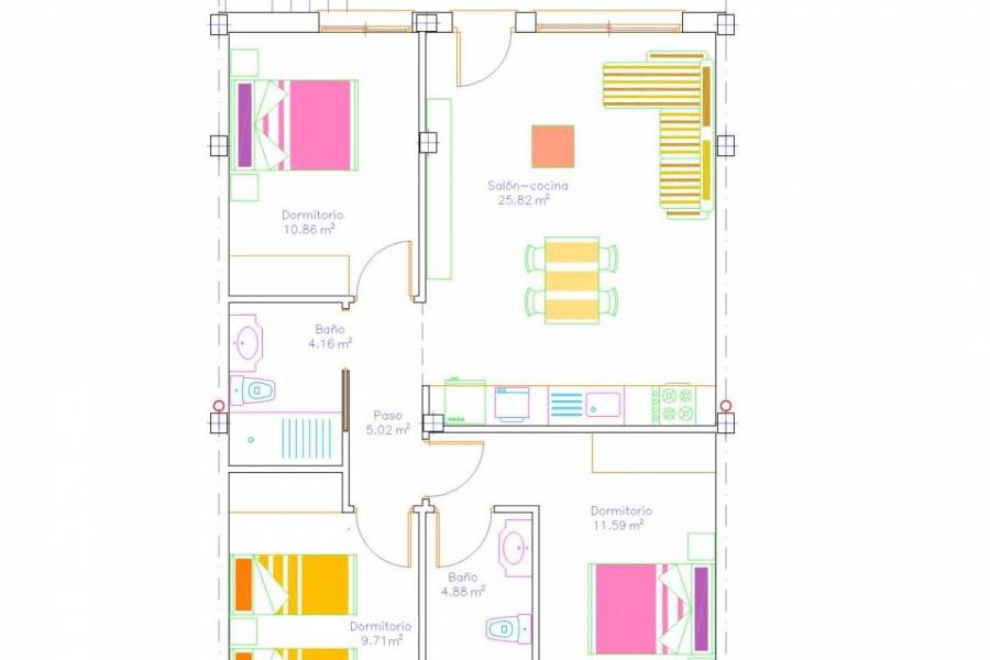 Nueva construcción  - Apartamento - San Javier - pueblo