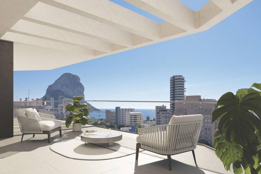 Nieuwbouw - Appartement - Calpe - Playa Cantal Roig