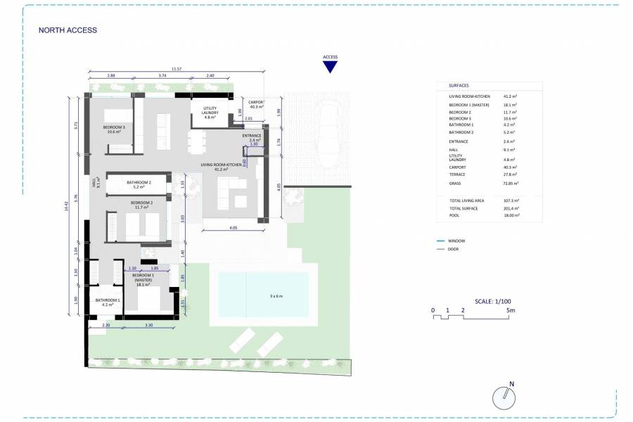 Nieuwbouw - Detached - Baños y Mendigo - Altaona Golf and Country Village