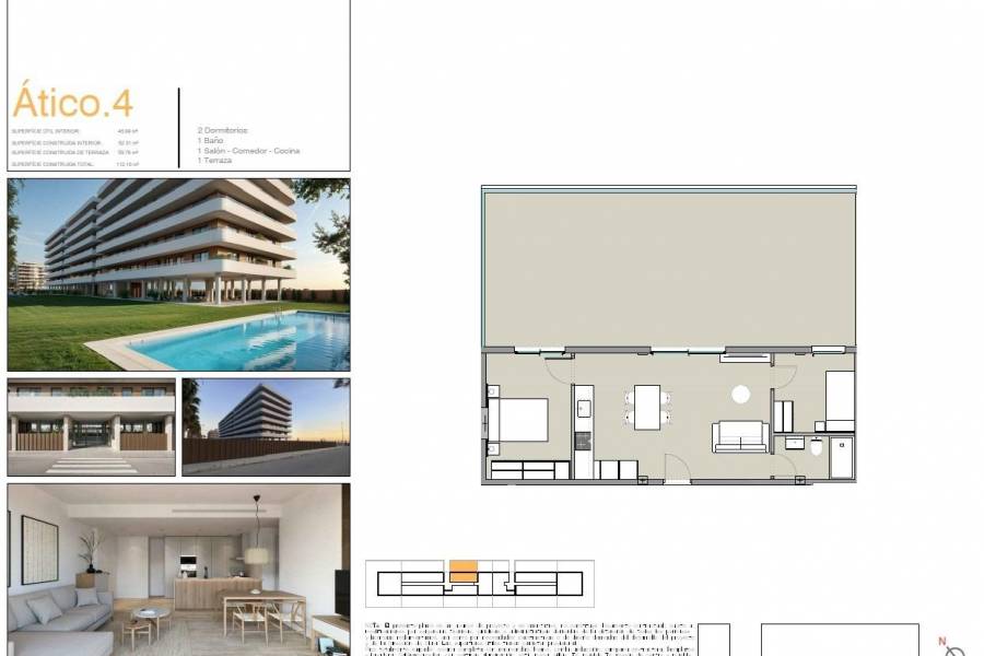 Nueva construcción  - Atico - Moncofa - Playa de Moncofa