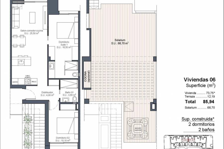 Nueva construcción  - Apartamento - Ciudad Quesada - Lo Marabú