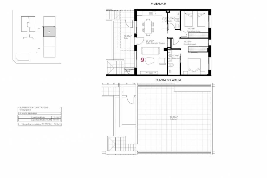 Nueva construcción  - Apartamento - Pilar de la Horadada - pueblo