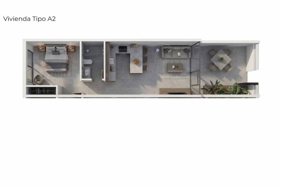 Nueva construcción  - Apartamento - Vera - Vera Playa