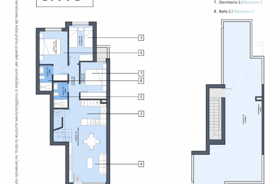 Nieuwbouw - Appartement - Los Dolores - Sector 3